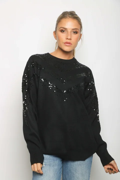 Sweater ANBAR c/ Brillos GU67701