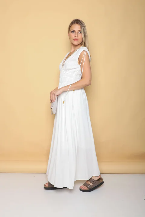 Vestido TAILAND lino GU0553