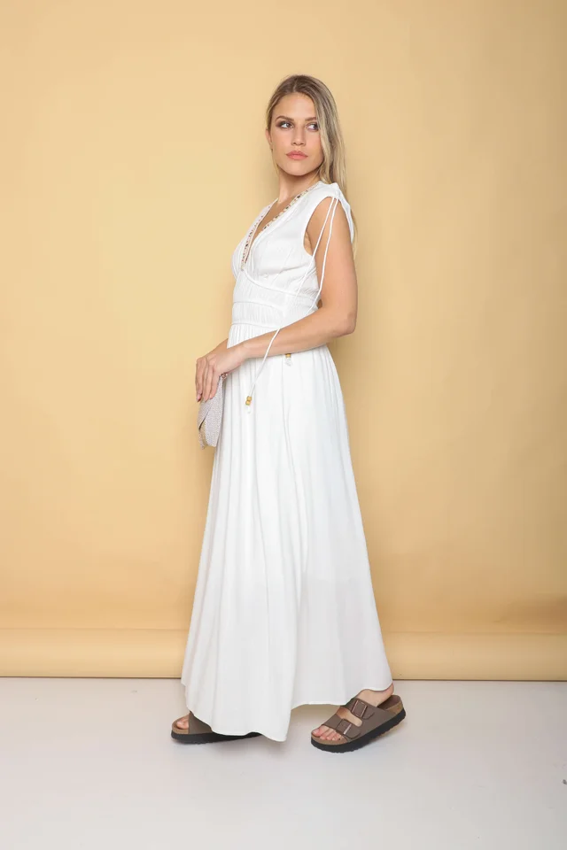 Vestido TAILAND lino GU0553