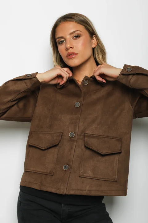 Chaqueta PIEGARI Gamuza Forrada GU571