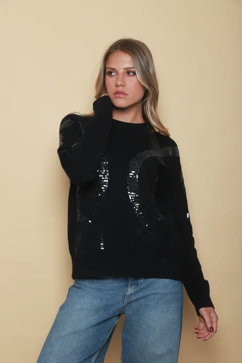 Sweater Brezz Bremer c/ Lentejelas GUL675