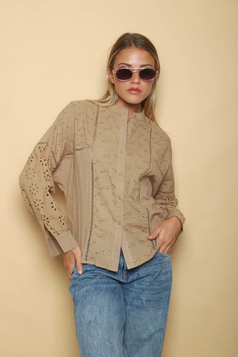 Camisa DESIRE C/ Broderie GUK70196