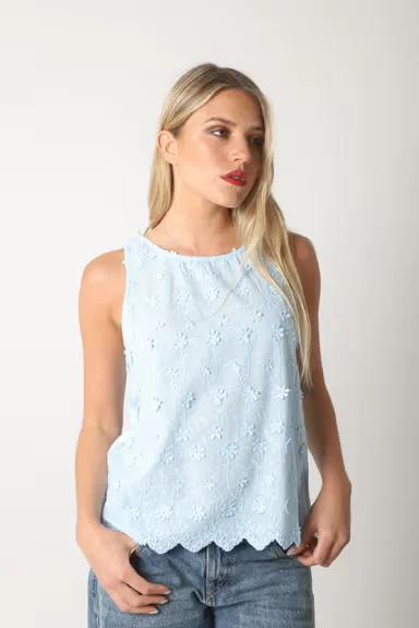 Musculosa CATTANIA  Bordada GU5157