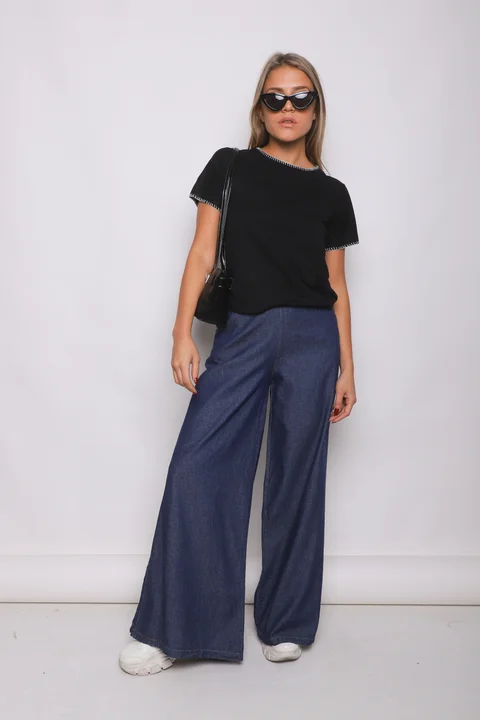 Maxi Palazo Denim