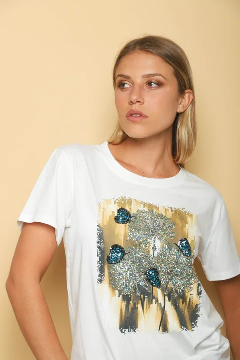 Remera Olive c/Lentejuelas GUJ5220