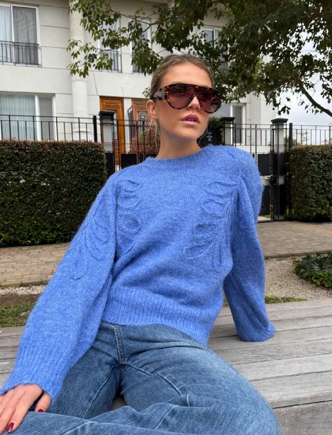 Sweater BLAKE Grueso c/Bordado GU405838