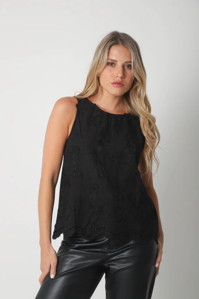 Musculosa KAIA Bordada GU5159