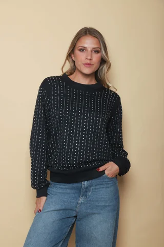 Buzo LORELEY Strass GU70023 - Vista 1