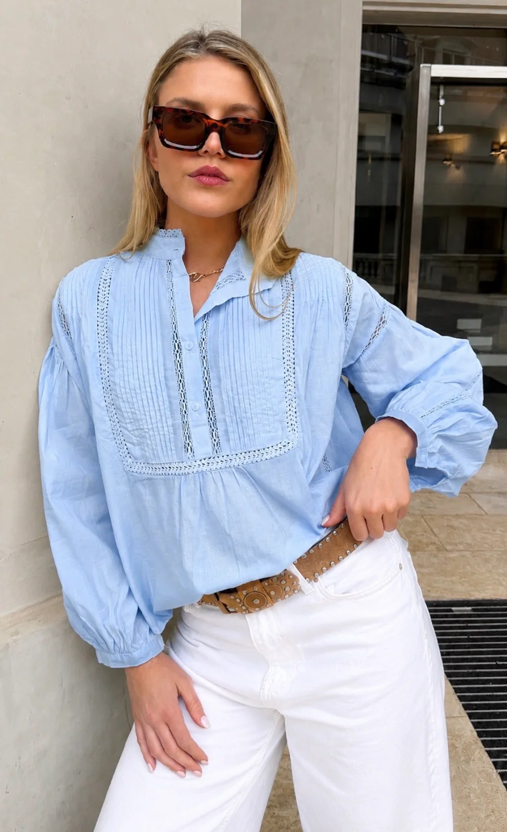 Camisola  MURAY Tablitas y Guipiur GU70233