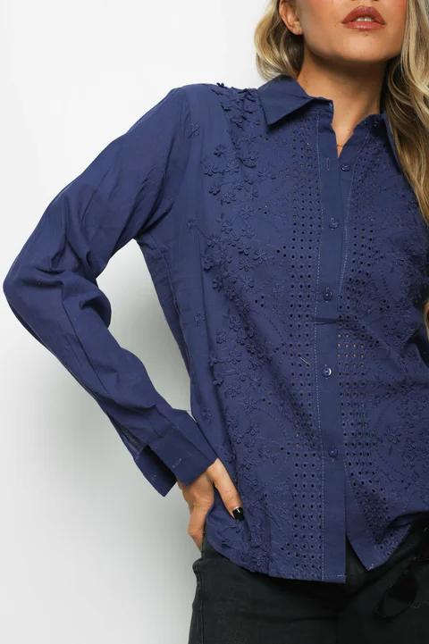 Camisa Debie Broderie GUK4118