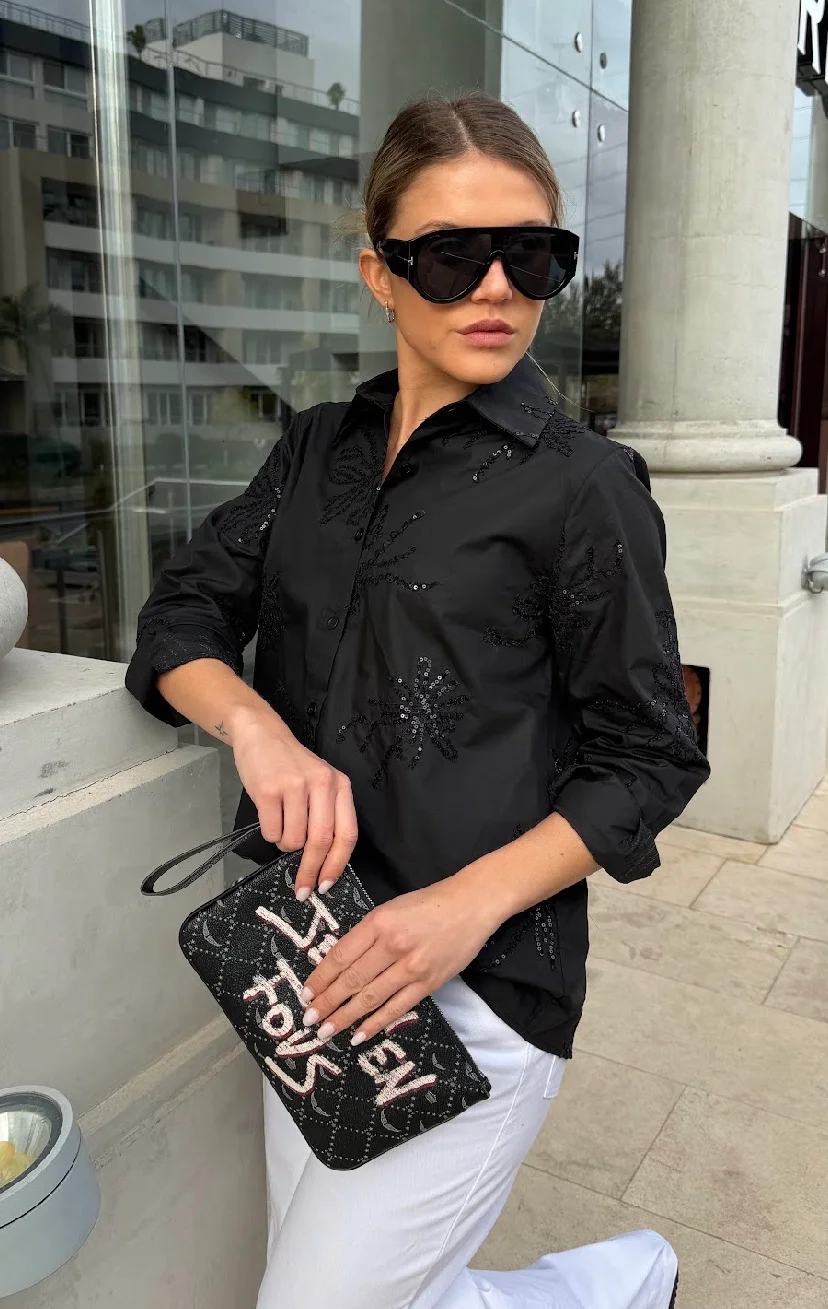Camisa FLORENTINA Bordada GU278768