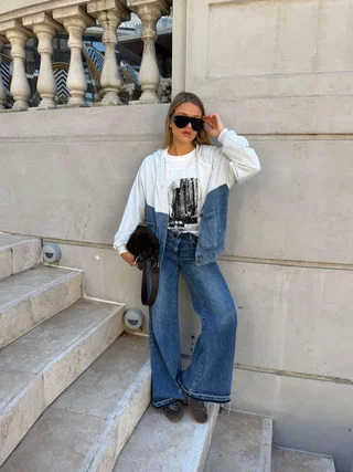 Camperita ROXETTE Jean Combinada GU01802 - Vista 2