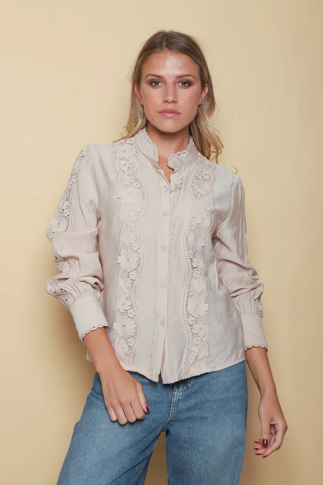 Camisa DOMENICA Bordada GUP33014