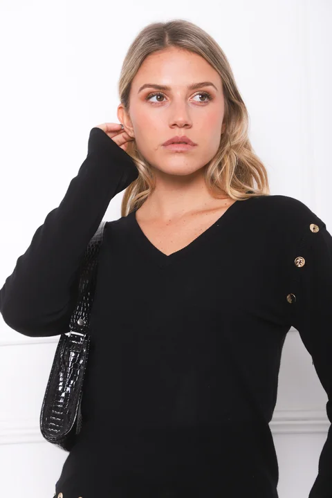 Sweater BURI Bremer Con Botones GU825