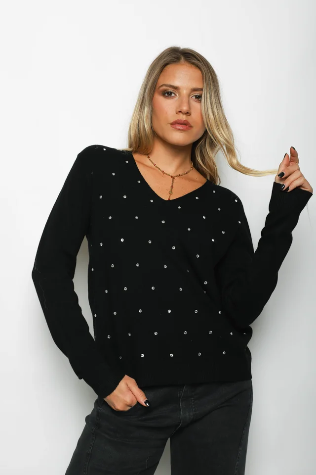 Sweater SENA Bremer c/ Strass GU615