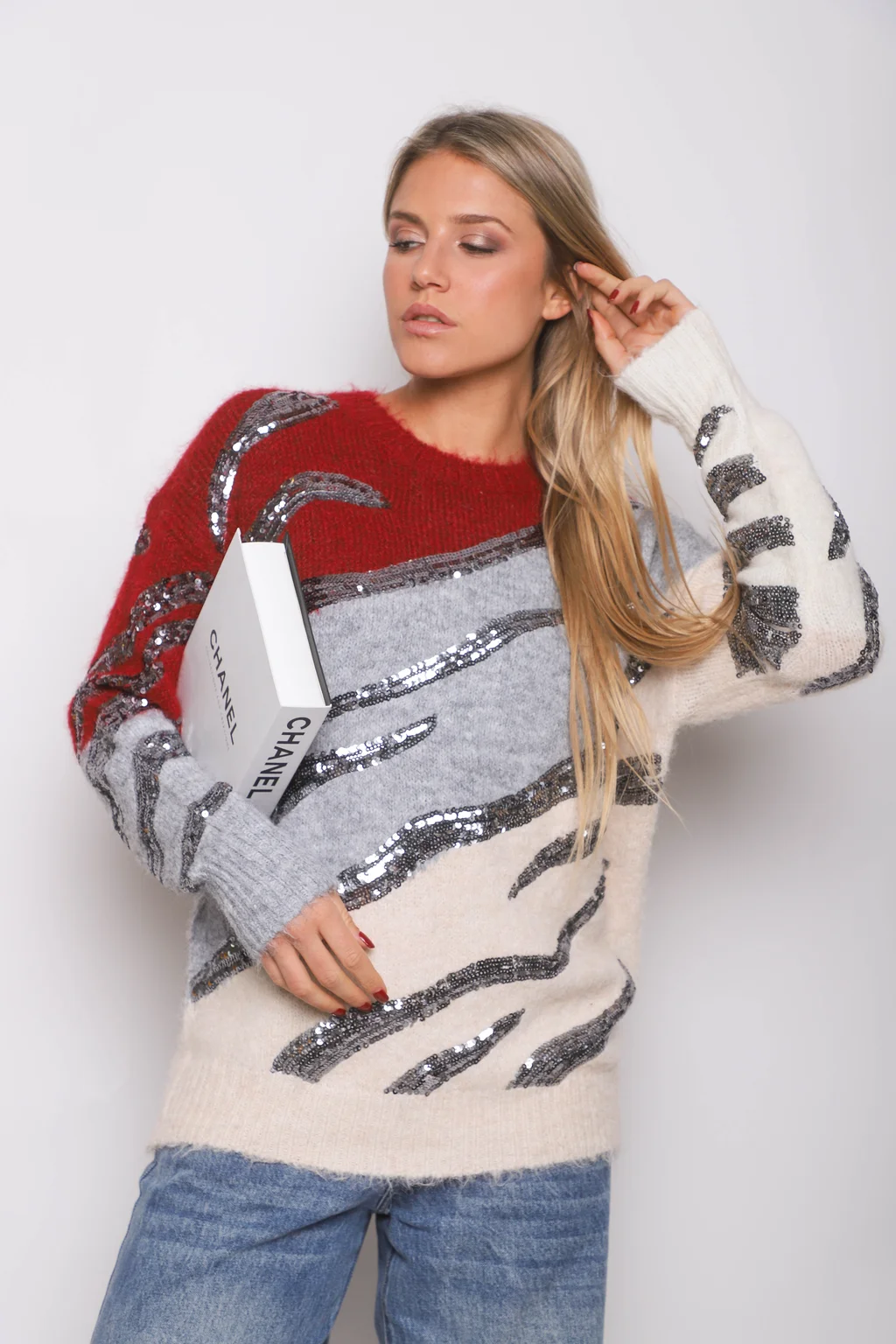 Sweater JENSEN Bordado GU250806
