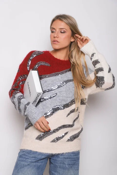 Sweater JENSEN Bordado GU250806