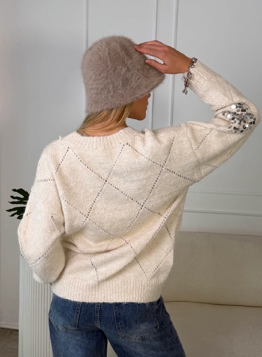 Sweater LUTIER Bordado GU405835