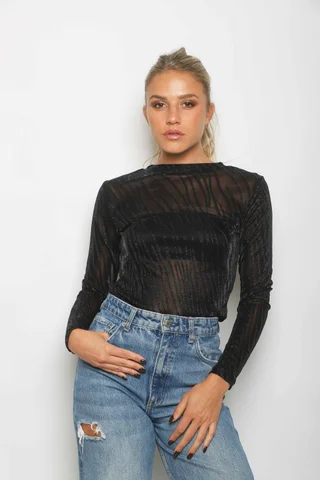 Body Tull MICA c/lurex GU32671 - Vista 1