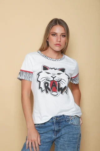 Remera RAW PIEDRAS GUK70046 - Vista 5