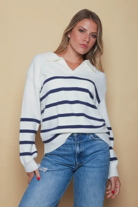 Sweater Chomba BRUNEI Bremer Rayado GUL822