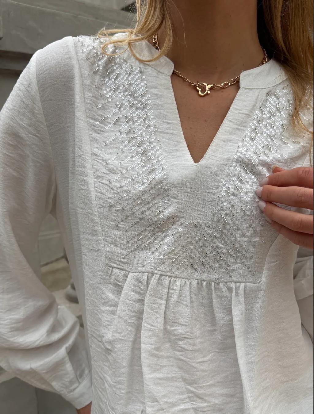 Blusa GUILBOA Bordada GU 6217