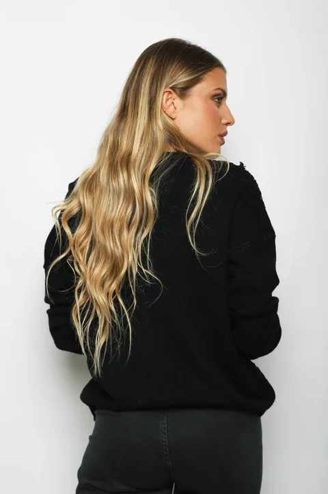 Saco LARROUS Bordado c/ Botones con Brillos GUL827