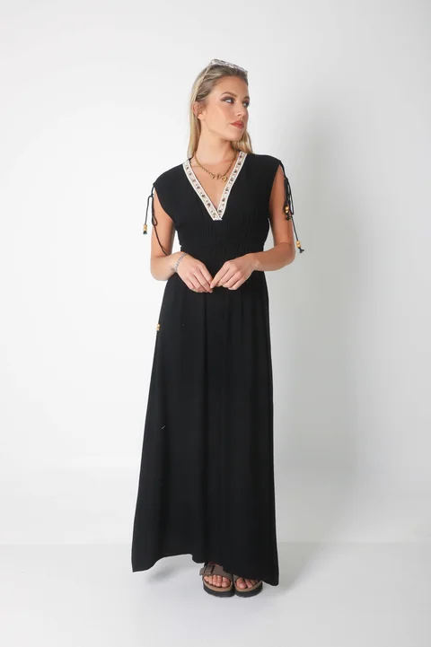 Vestido TAILAND lino GU0553