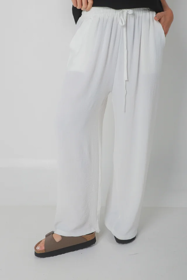 Pantalón OCEAN de CEY con Tiras y Bolsillos GU0331