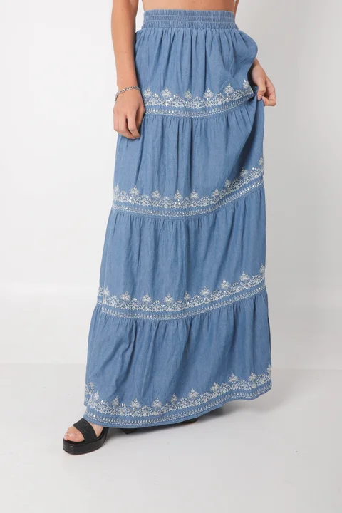 Pollera VAMER deJean Bordada GU0558