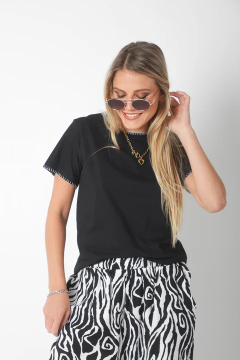 Remera KARTER de Jersey c/ Costura Contratono GU5206