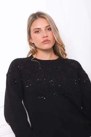 Sweater WONDER Bordado GU405831 - Vista 6