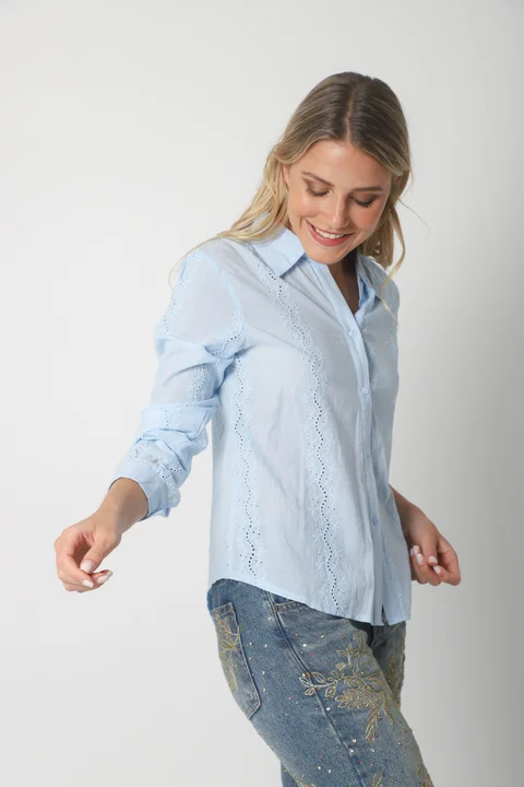 Camisa KAINE Broderie GUK70132