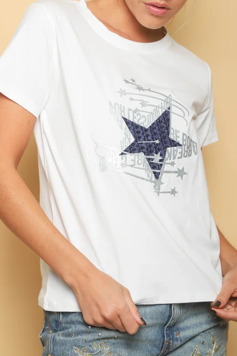 Remera Estrella BREAK LESS GUJ5219
