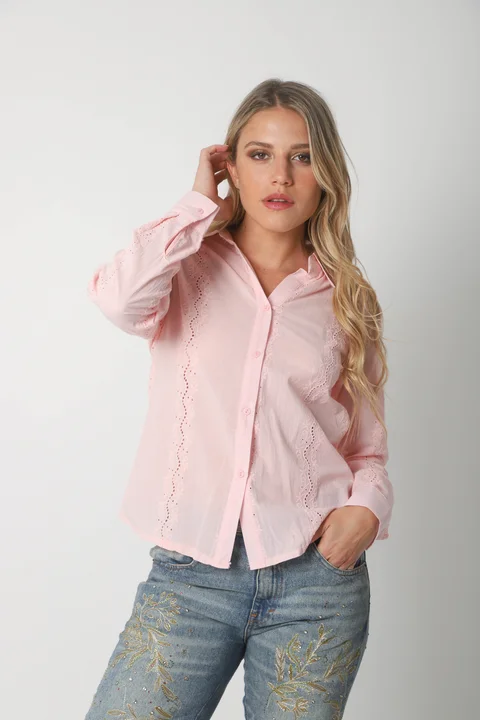 Camisa KAINE Broderie GUK70132