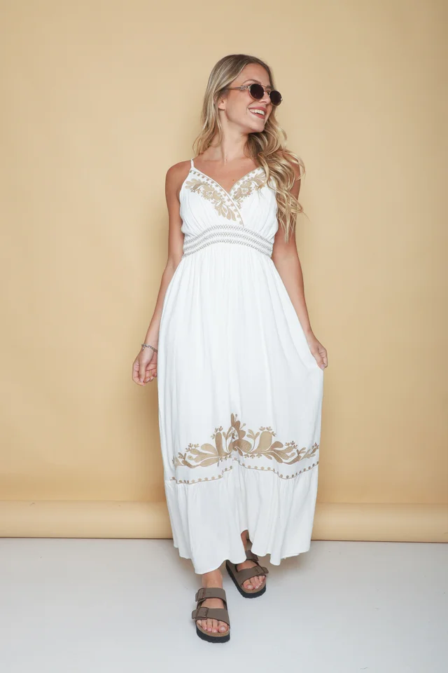Vestido SIMONE Bordado GU0534