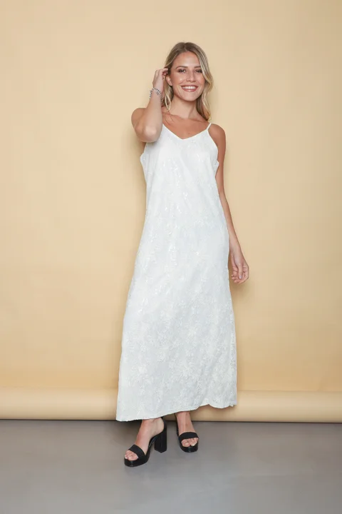 Vestido DREAMS encaje y lentejuelas GUK70177