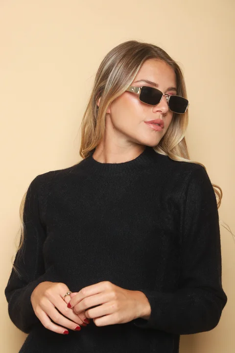 Sweater REINA Panal con Trenzas 0722