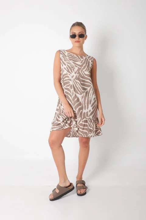 Vestido Weiss Caribbean de Satin