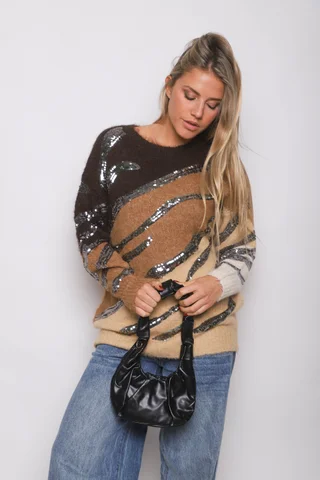 Sweater JENSEN Bordado GU250806 - Vista 3