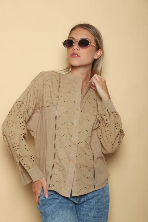 Camisa DESIRE C/ Broderie GUK70196