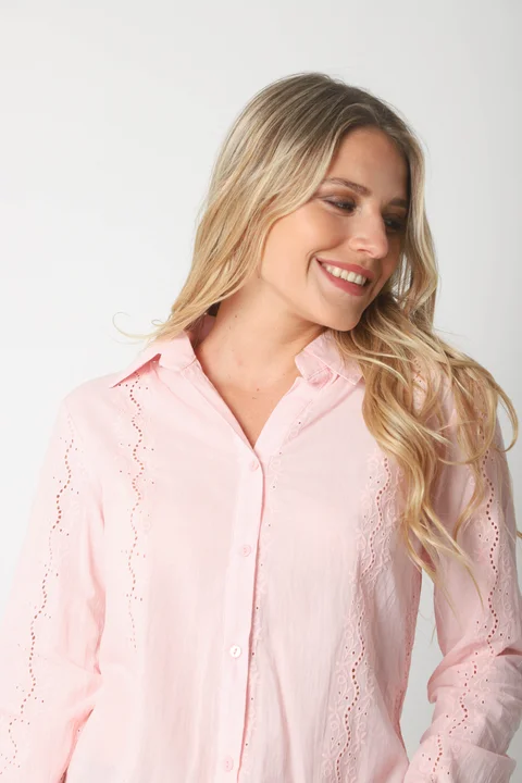 Camisa KAINE Broderie GUK70132