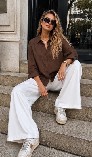 Maxi Palazo Denim SUMMER - Vista 1