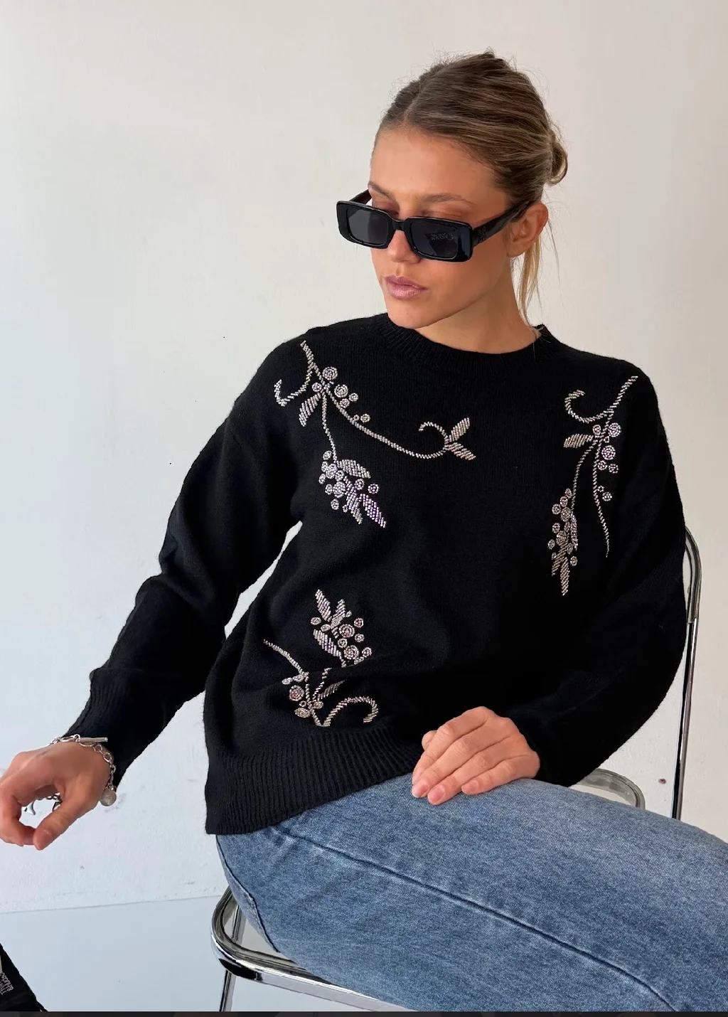 Sweater NORTH c/canutillo GU405834