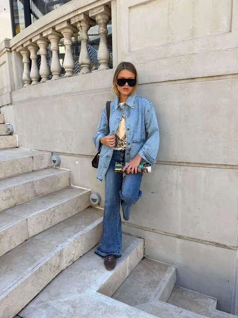 Camisaco TENCEL Oversize Jean GU01801