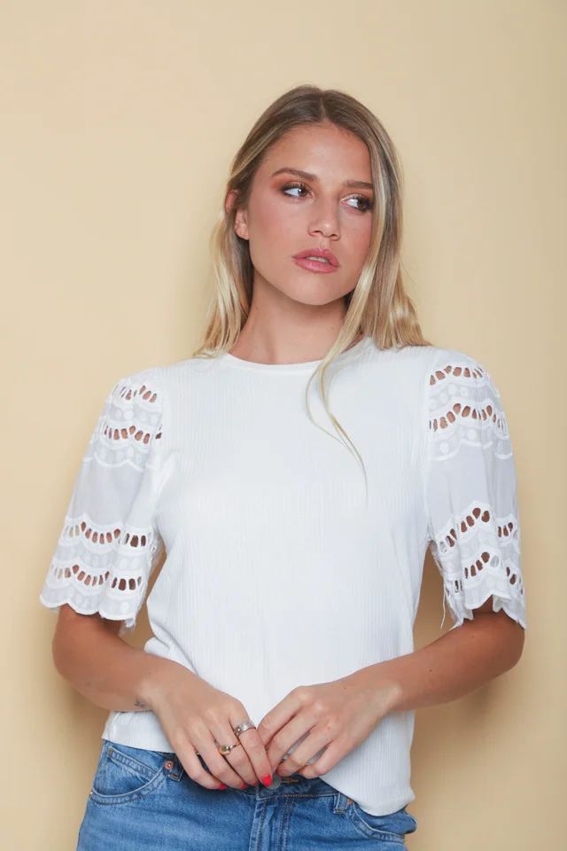 Remera REBEL Morley c/broderie GUK70121