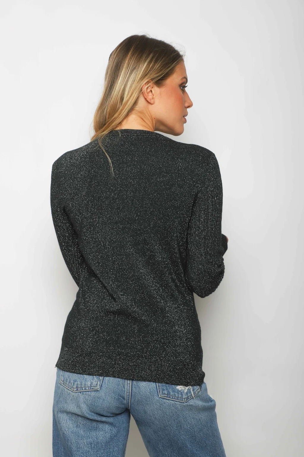 Sweater KALU Trenzado Lurex GUL656
