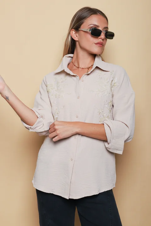 Camisa DAMARIS Bordada GU70264