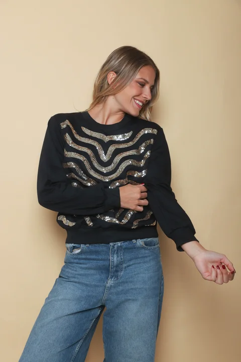 Buzo Syntra Lentejuelas GUK70015