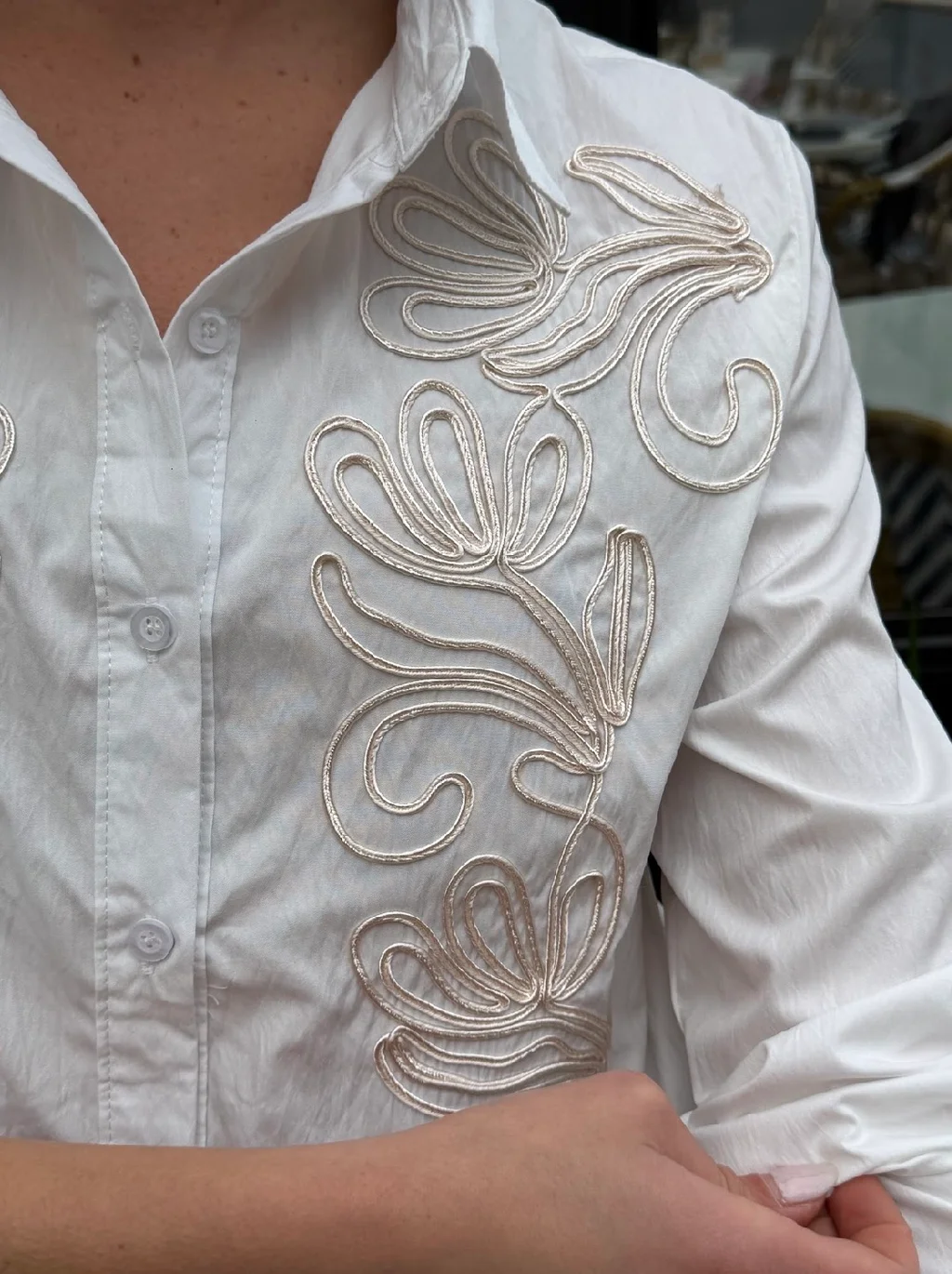 Camisa MOUSS Bordada GUK70266
